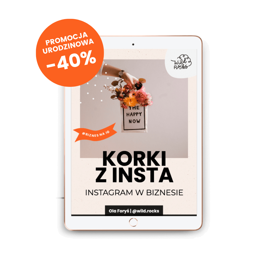 e-book “Korki z Insta: Instagram w biznesie”