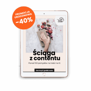 Mini e-book „Ściąga z contentu”